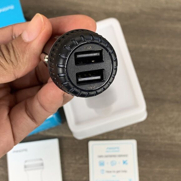 Car Charger, Smallest 4.8A All Metal USB Car Charger Fast Charge Adapter - Picture 8 of 8